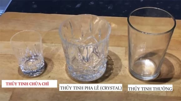 Đồ thủy tinh có chì, kiến thức