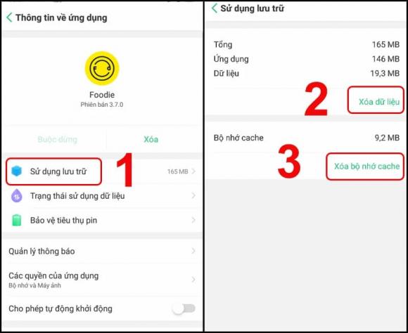 Mẹo giải phóng dung lượng điện thoại, điện thoại đầy bộ nhớ