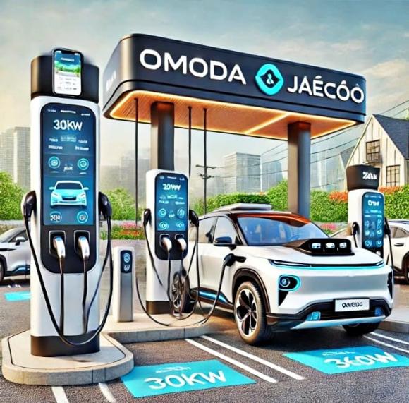 trạm sạc toàn quốc, xe điện, Việt Nam, Omoda & Jaecoo (O&J) 