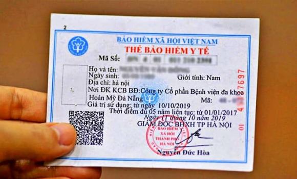  thẻ bảo hiểm y tế, BHYT, thẻ bảo hiểm y tế giấy, VssID, VNeID  Bảo hiểm xã hội Việt Nam,BHXH 