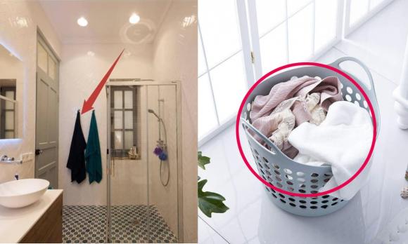 phòng tắm, mẹo sử dụng phòng tắm, nên đóng hay mở cửa phòng tắm