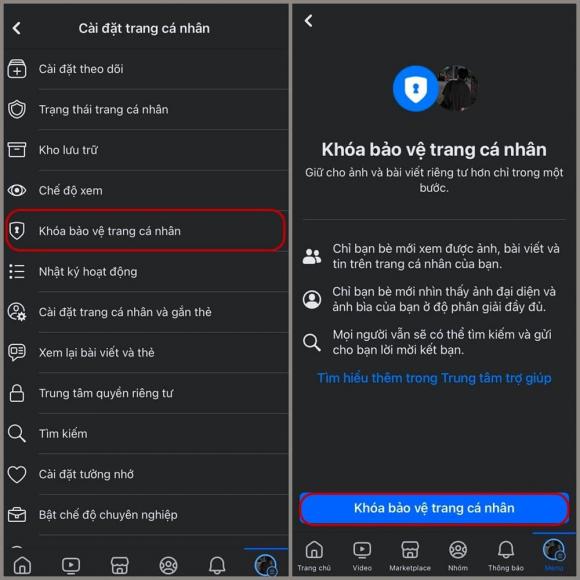 Facebook, tính năng bảo mật Facebook