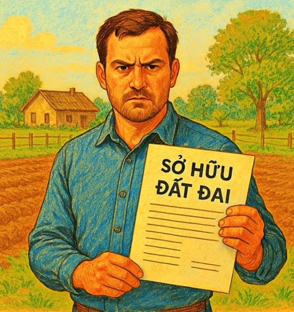 chiếm đất, anh trai chiếm đất bố mẹ, không chia đất cho các em, luật đất đai