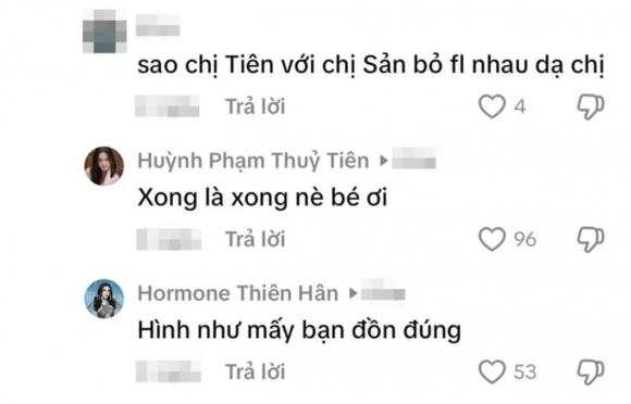 Á hậu Thuỷ Tiên, Á hậu Tường San, sao Việt 