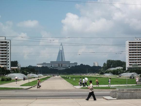 tòa nhà, tòa nhà không người ở, tòa nhà ở triều tiên