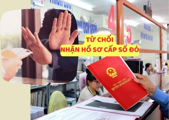 sổ đỏ, từ chối cấp sổ đỏ, kiến thức 