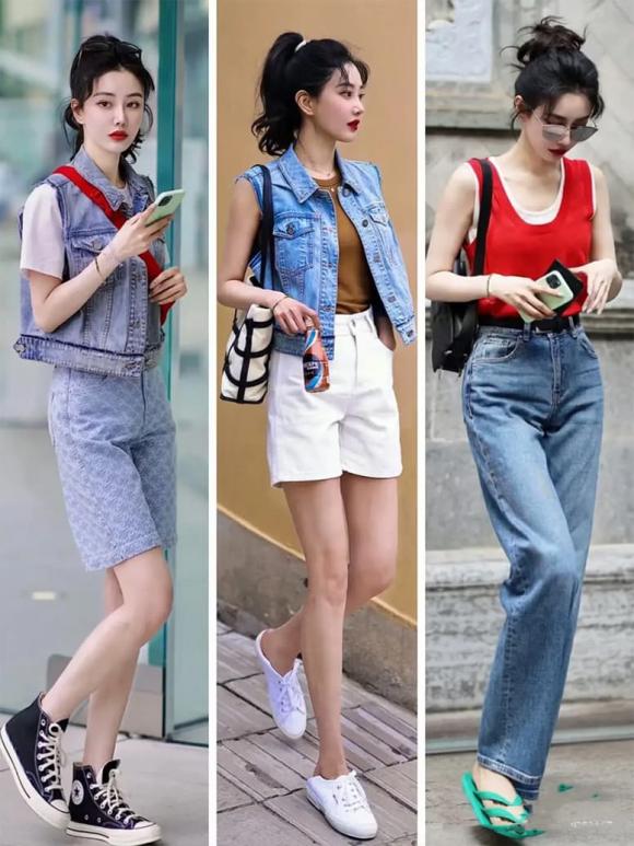 thời trang, trang phục denim