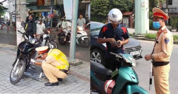  chạy xe gắn máy không có thắng
