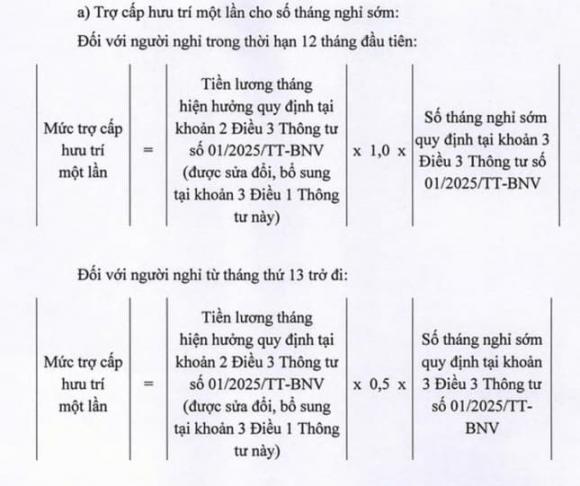 cách tính chế độ với cán bộ nghỉ hưu trước tuổi