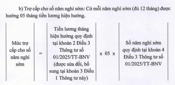cách tính chế độ với cán bộ nghỉ hưu trước tuổi