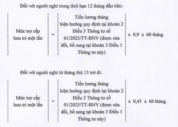 cách tính chế độ với cán bộ nghỉ hưu trước tuổi