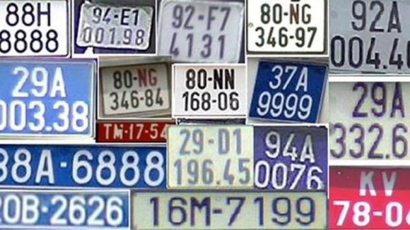 biển số xe, biển số xe 63 tỉnh thành, tra cứu biển số xe, kiến thức 
