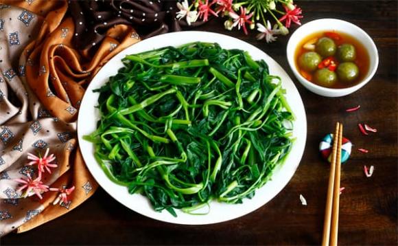 rau muống tắm thuốc trừ sâu, kiến thức