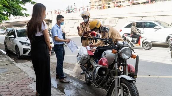 đậu xe trên vỉa hè, mức phạt đậu xe trên vỉa hè, kiến thức 