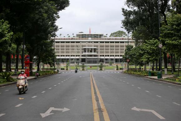 cấm đường, Lễ kỷ niệm 50 năm Ngày Giải phóng miền Nam