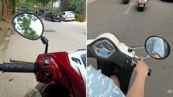 Nghị định 168, mức phạt xe máy thiếu gương chiếu hậu