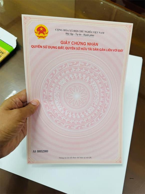 Mẫu sổ đỏ mới năm 2025, sổ đỏ, giấy chứng nhận quyền sử dụng đất