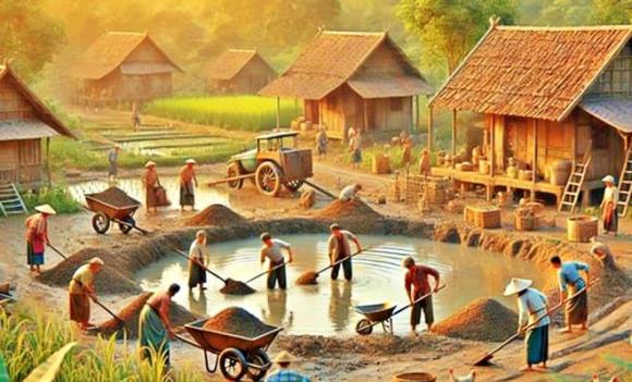 hợp tác xã, giấy chứng nhận quyền sử dụng đất, Giải tỏa đất lấn chiếm, San lấp ao hồ