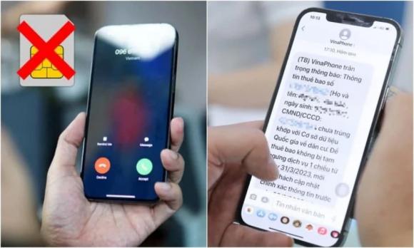 Luật viễn thông, trường hợp bị khoá và thu hồi sim