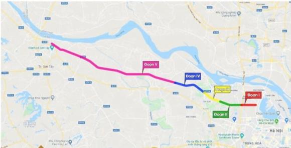 trục đại lộ Tây Thăng Long