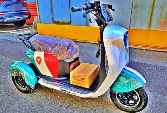 Hàn Quốc, xe điện, tái chế, ô tô xăng thành điện, Xe tay ga 50cc