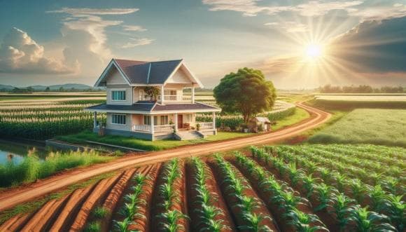  xây nhà,  xây nhà trên đất nông nghiệp, kiến thức 