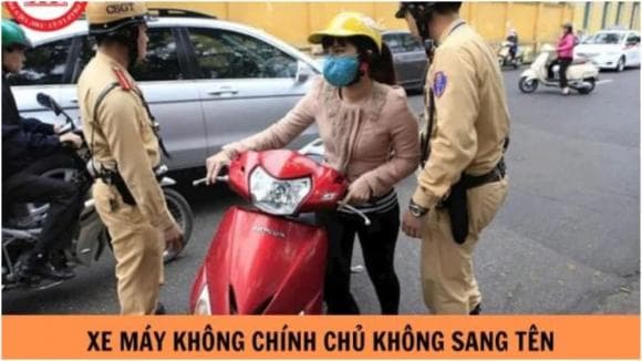 Nghị định 168, quy định xe không chính chủ