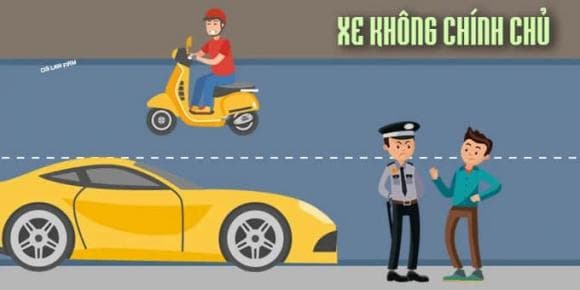 Nghị định 168, quy định xe không chính chủ