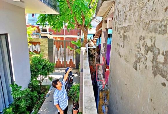 Hàng xóm, xây tường lấn đất, tranh chấp đất đai, Luật Đất Đai