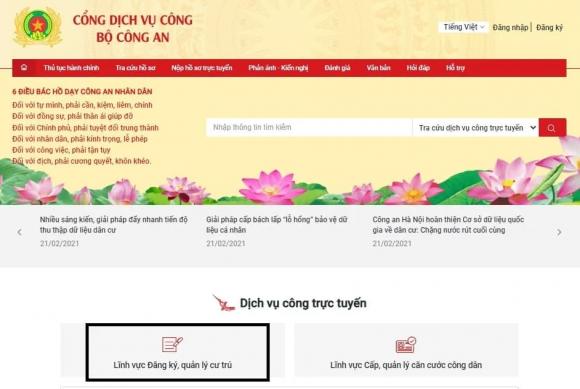 giấy khai sinh, đăng ký thường trú