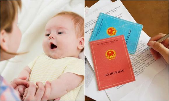 giấy khai sinh, đăng ký thường trú