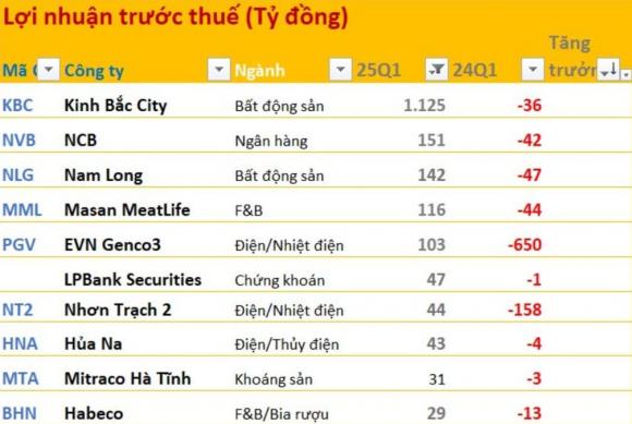công ty, bất động sản, công ty có mức tăng trưởng cao