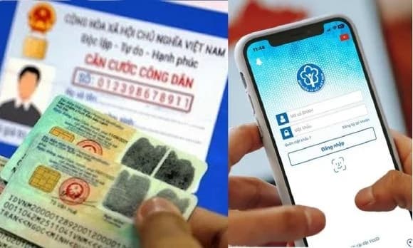  bảo hiểm xã hội online, cccd