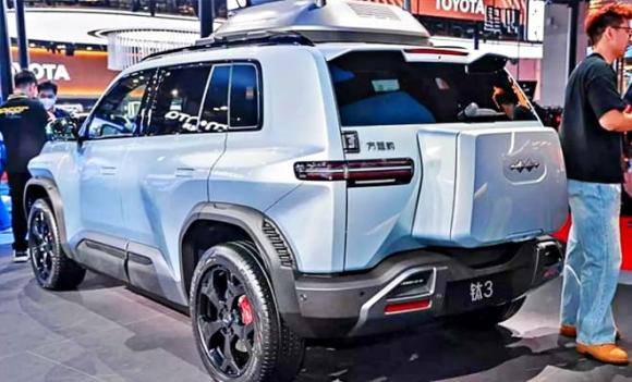 mẫu SUV điện hạng C, BYD Tai 3,  Mẫu SUV thiết kế hầm hố 