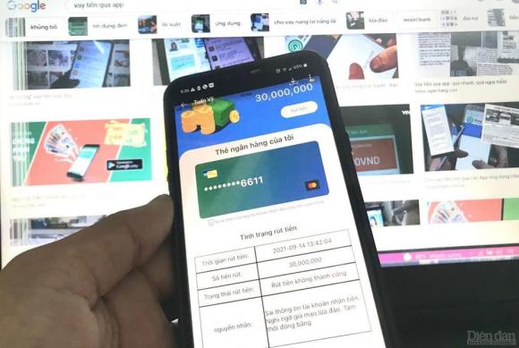 Vay tiền qua app, vay tiền online