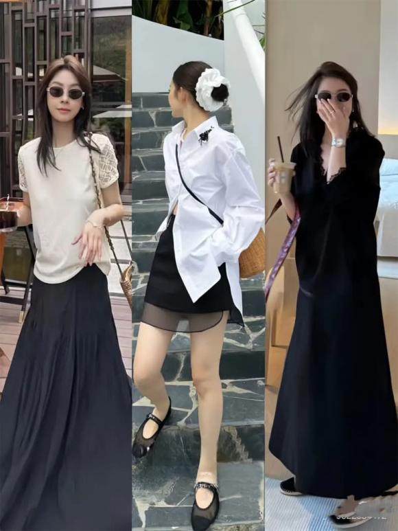 váy dài, thời trang