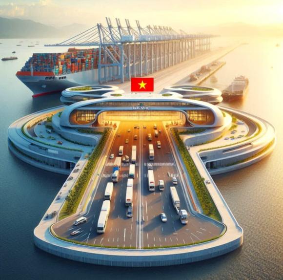 cảng biển, siêu cảng, cảng cần giờ