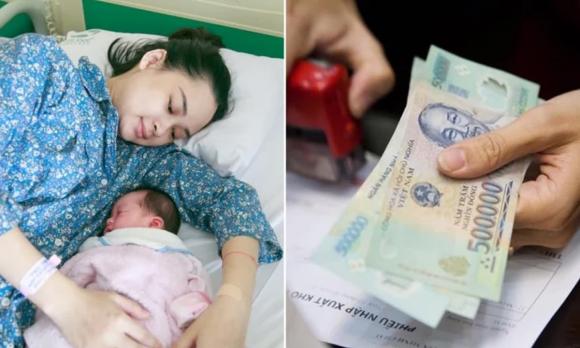 phụ nữ sinh đủ 2 con trước 35 tuổi, trợ cấp, bhxh