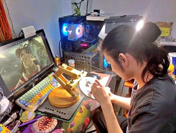 Bỏ việc văn phòng, thêu tay, nghề nghiệp, nghề nữ tính