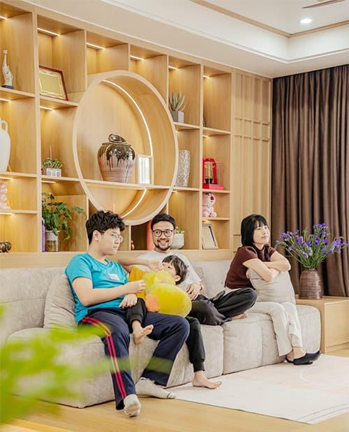 Thái Sơn, nhà Thái Sơn, vợ con Thái Sơn, sao việt