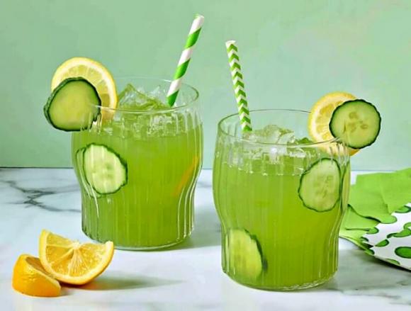 nước uống, giải nhiệt mùa hè, say nắng