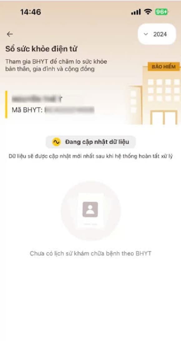bảo hiểm y tế, ứng dụng VNeID, bhyt