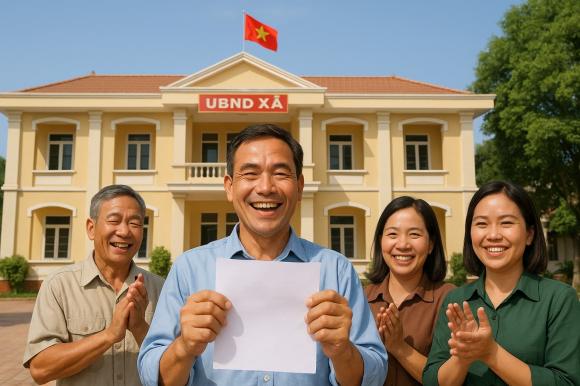 Thủ tục cấp sổ đỏ, cấp xã cấp sổ đỏ