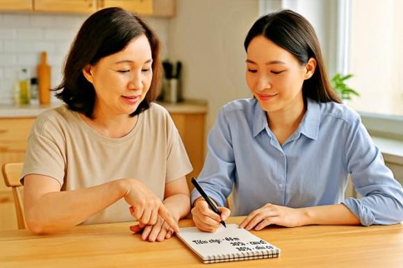 cách chi tiêu, Công thức chia tiền chợ 60-30-10