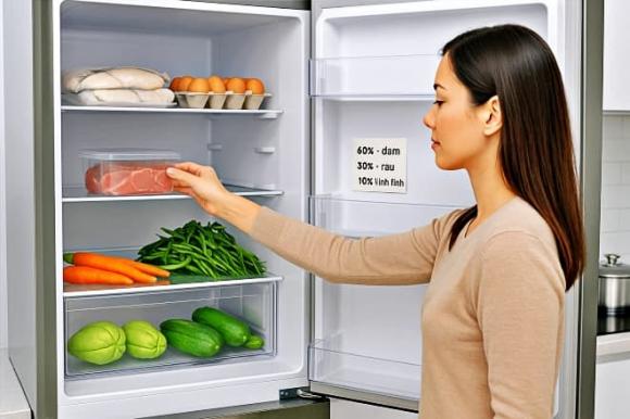 cách chi tiêu, Công thức chia tiền chợ 60-30-10