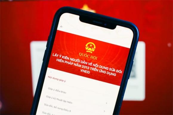 góp ý sửa đổi, bổ sung Hiến pháp trên VNeID, Định danh điện tử