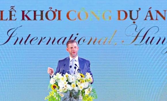 Tổ hợp sân golf 1,5 tỷ USD, Hưng Yên, Trump Organization, con trai ông Trump