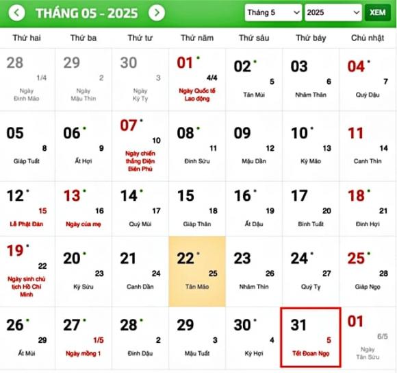 Tết Đoan ngọ 2025, Tết diệt sâu bọ, Tết Đoan dương