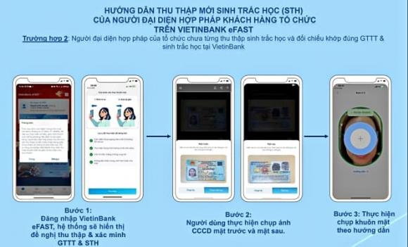 Ngân hàng TMCP Công Thương Việt Nam, VietinBank, sinh trắc học