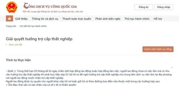 thất nghiệp, trợ cấp thất nghiệp, cách hưởng trợ cấp thất nghiệp